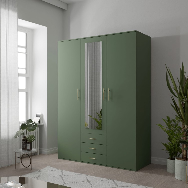 Szafa uchylna Falo 150  zielona aranżacja.jpg