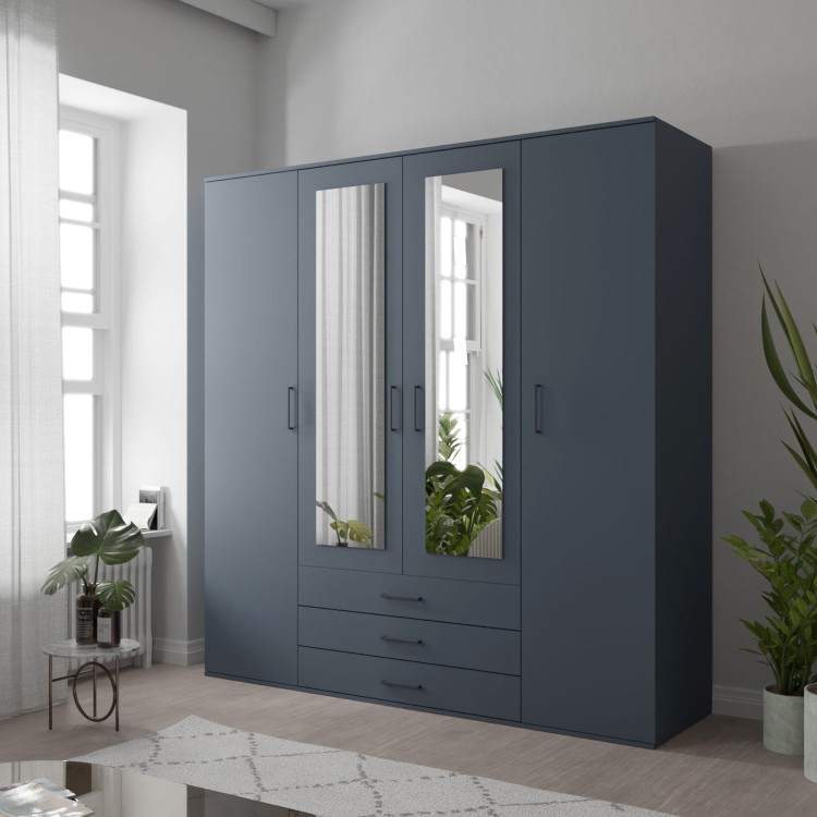 Szafa z lustrem i szufladami MEGA 200 aranżacja.jpg