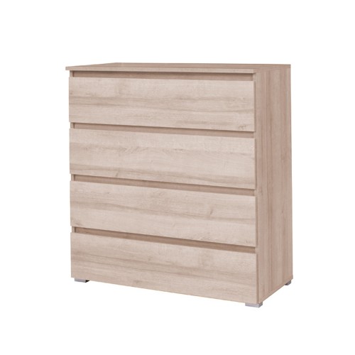 Komoda OSMO 92 cm w kolorze dąb sonoma z czterema pojemnymi szufladami, idealna do nowoczesnych wnętrz.jpg
