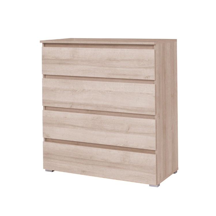 Komoda OSMO 92 cm w kolorze dąb sonoma z czterema pojemnymi szufladami, idealna do nowoczesnych wnętrz.jpg