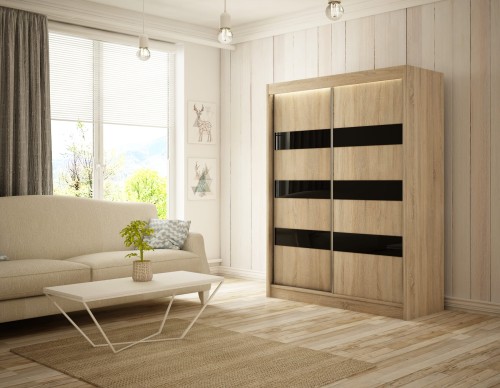 STILO Dąb Sonoma + lacobel czarny.jpg