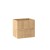 Szafka pod umywalkę NOVE 60 cm w wybarwieniu Hikora z ryflowanymi frontami