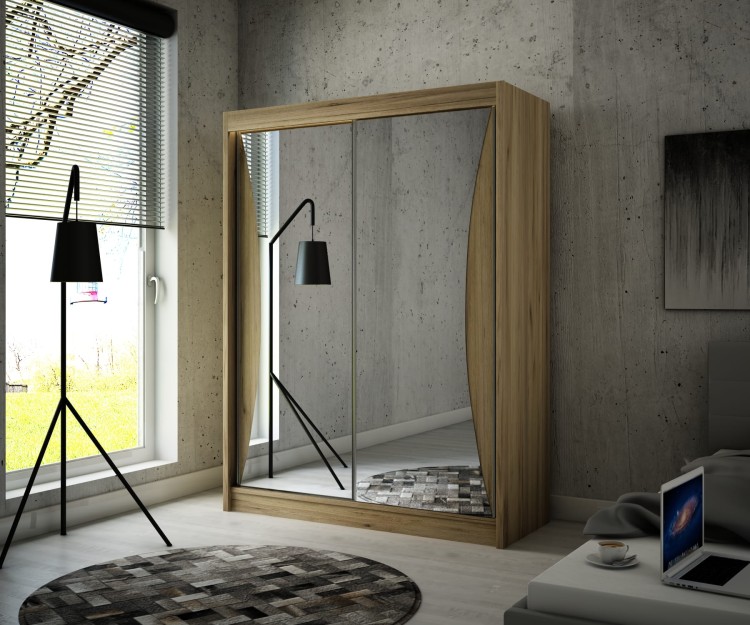 szafa Town 120 dąb craft złoty.jpg