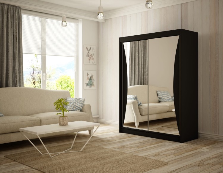 szafa Town 120 czarny jasne wnętrze.jpg