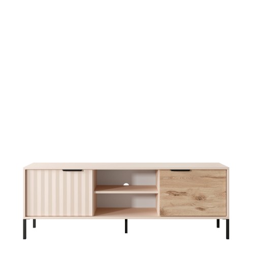 Mave beż szafka rtv wąska front na białym tle.jpg