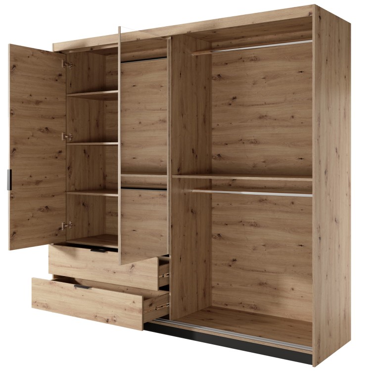 Tallio - od boku otwarte szafki.jpg