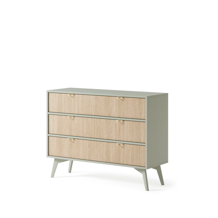 komoda do sypialni z szufladami REST w kolorze eukaliptus bok.jpg