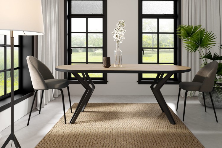 NADI - dąb craft złoty - aranżacja stół rozłożony.jpg