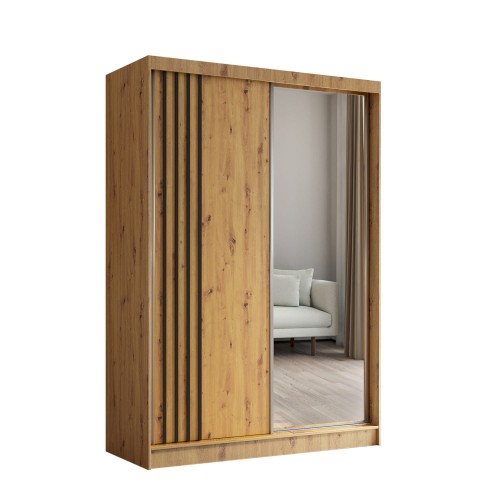 Szafa z lamelami ELA 150 cm w kolorze artisan-artisan-czarny.jpg