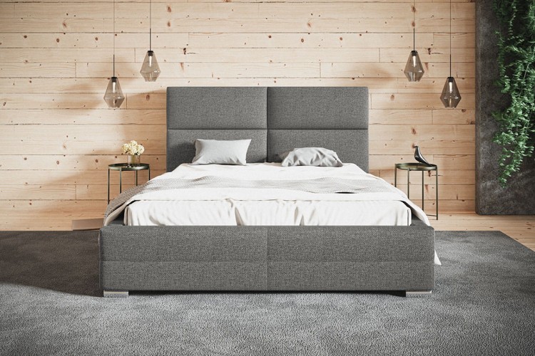 widok od przodu łózka Bedi 3 w tkaninie Inari-91.jpg