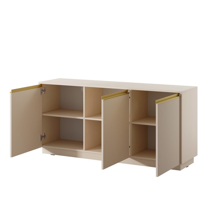 Komoda k154 w kolorze beż piaskowy otwarta.jpg