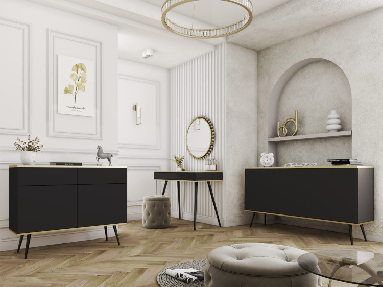 Kolekcja mebli LORO na czarnych nogach aranżacja.jpg.jpg