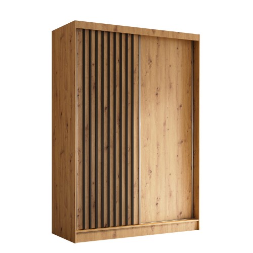 Szafa przesuwna z lamelami OLA w kolorze artisan-artisan-czarny.jpg