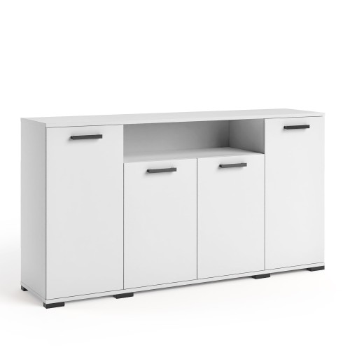 Szeroka komoda Felix 3 w kolorze białym pełna.jpg.jpg